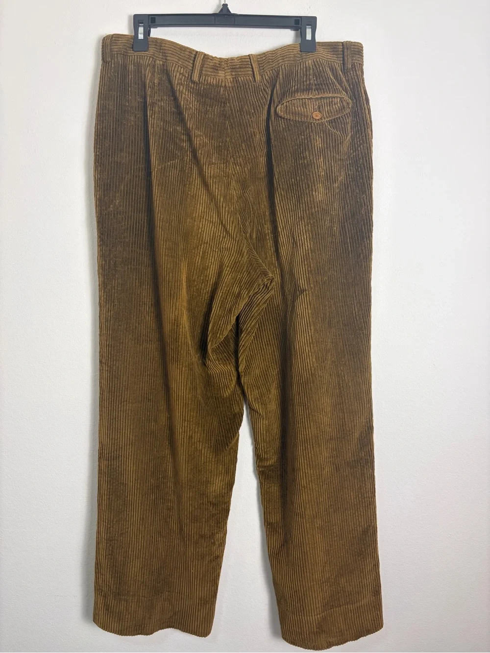 Vintage Gucci Made in Italy Brown Wide Wale Corduroy Trousers – Size 56